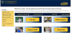 Desktop Screenshot of jobs.etsu.edu