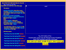 Tablet Screenshot of math.etsu.edu