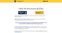 Desktop Screenshot of mail.etsu.edu