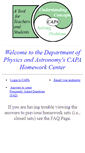 Mobile Screenshot of capa.etsu.edu
