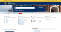 Desktop Screenshot of libraries.etsu.edu